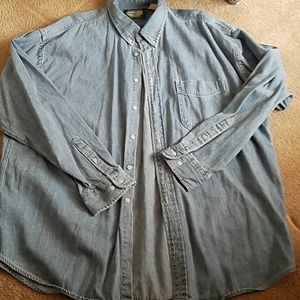 St. John's Bay denim shirt XXL